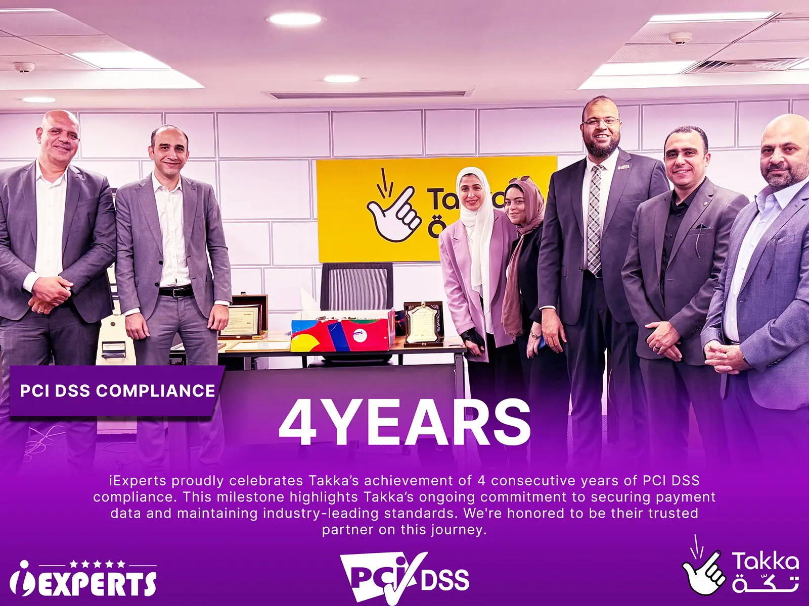 iExperts & Takka Mark 4-Year PCI DSS Compliance Success